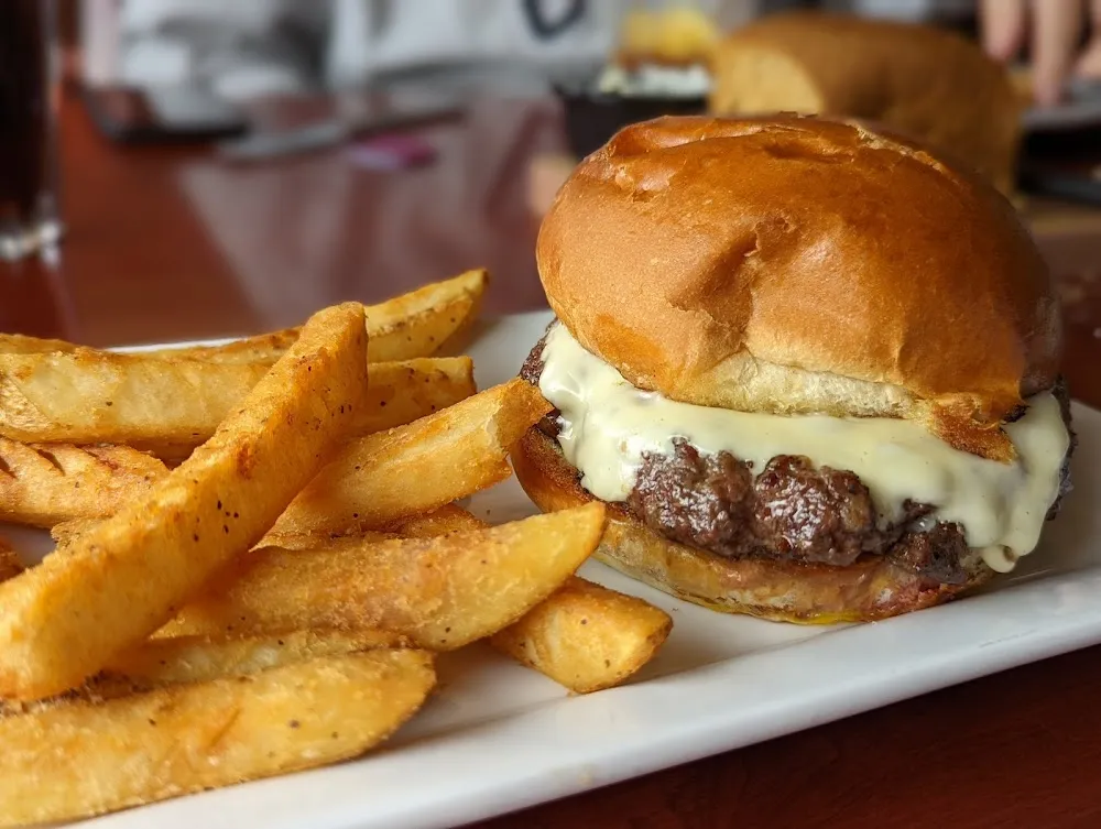Cheeseburger and Fries